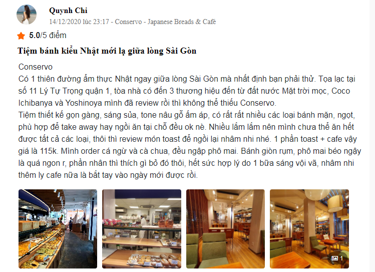 review cơm trưa văn phòng